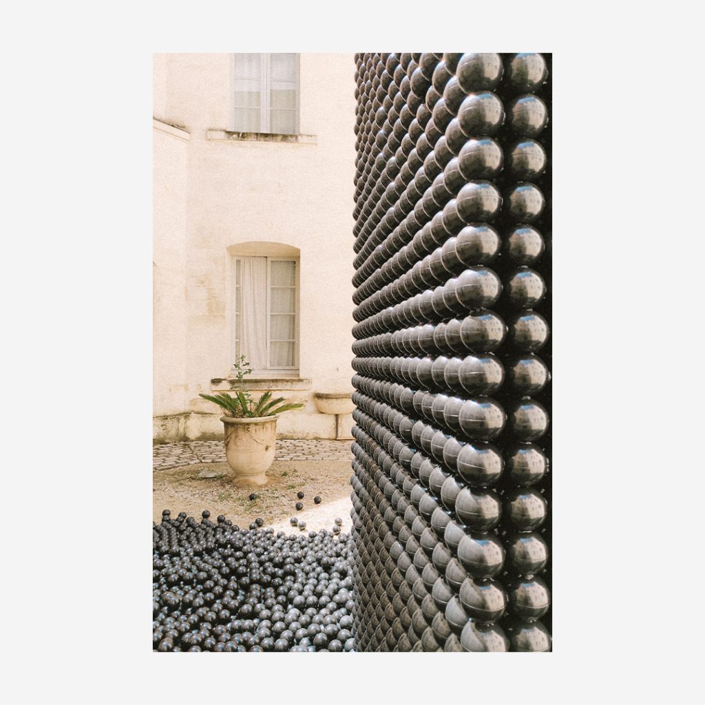 Installation architecturale présentée pour le Festival des Architectures Vives de Montpellier